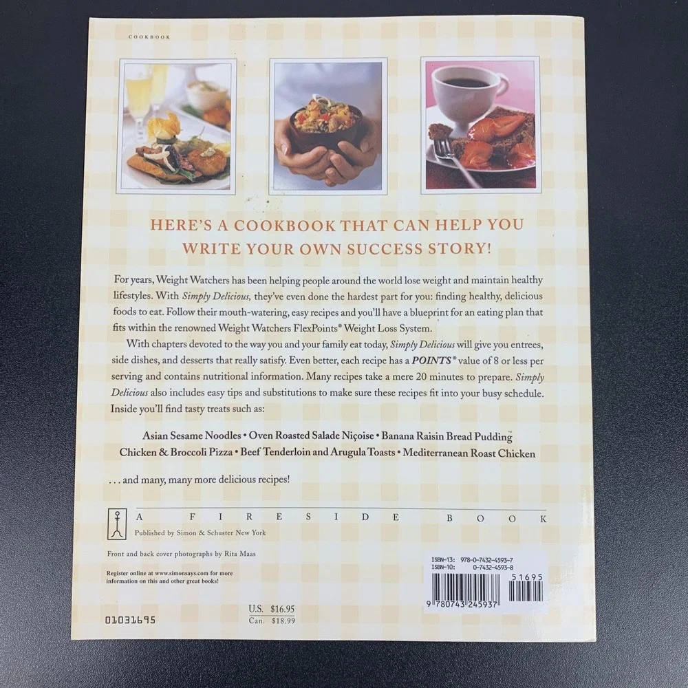 Simply‎ Delicious : 245 No-Fuss Recipes - All 8 Points or Less Cookbook [2003]